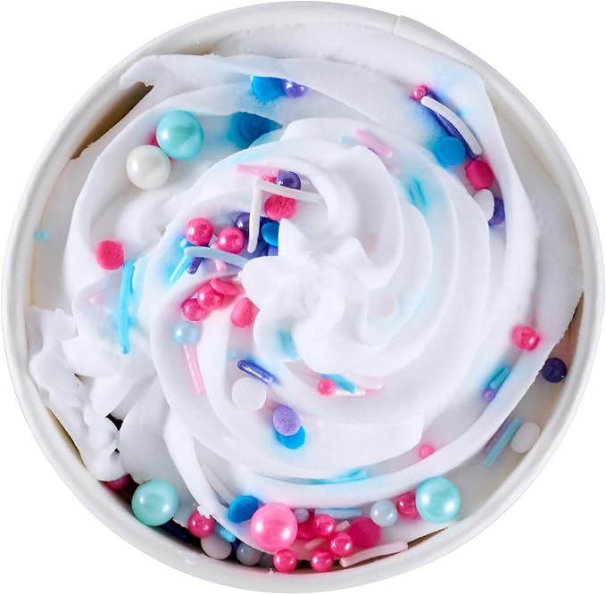 Restaurantware Ice Cream Cups 50 Pack of 8 oz Leak-Resistant Disposable Dessert Bowl Frozen Yogurt Cup Round Paper Container For Cold And Hot Desserts