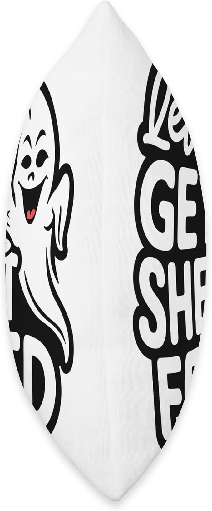 Let's Get Sheet Faced Halloween Ghost Throw Pillow