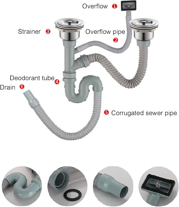 Sink Stainless Steel Kitchen Sink, for Washing Hands, Commercial Restaurant Utility Fish Cleaning Table, for Restaurant, Bar, Laundry, Garage, Backyard,Without Faucet-83 * 50 * 75cm