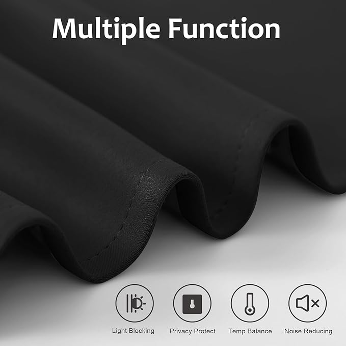 WdFour Classroom Door Window Cover,Blackout Shades for Classroom Windows and Doors，Privacy,Room Darkening Design Blocks Views, Classroom Window Cover Lockdown.12W x 30L Inches, 1 Panel,Black.