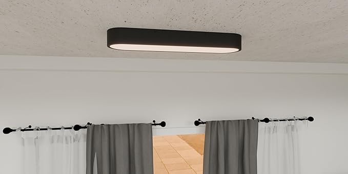 Quoizel Wesley Integrated LED Matte Black Flush Mount Light