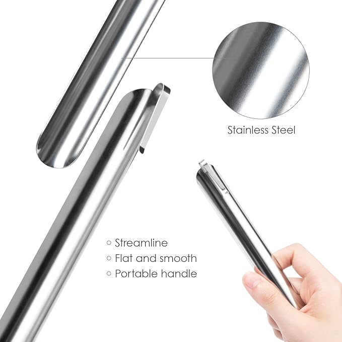 Crumbers for Servers, Restaurant Crumb Sweepers, Stainless Steel Crumb Cleaner, Stainless Steel Crumb Scraper, Stainless Steel Table Crumber Tool for Waiters, Waitresses and Servers (10 PACK)
