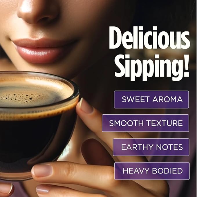 VitaCup Mushroom Coffee Instant Packets, for Memory & Clarity Support, w/Fiber, Chaga, Lion’s Mane, D3, B Vitamins, Medium Roast, 100% Arabica & Robusta Coffee in Single Serve Sticks, 24 Ct