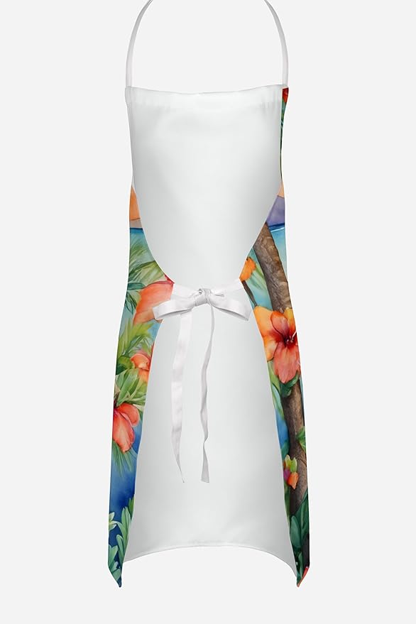 Caroline's Treasures Anatolian Shepherd Luau Apron Cooking Kitchen Server Baking Crafts Gardening for Adult Women Men, Unisex, Large, Multicolor
