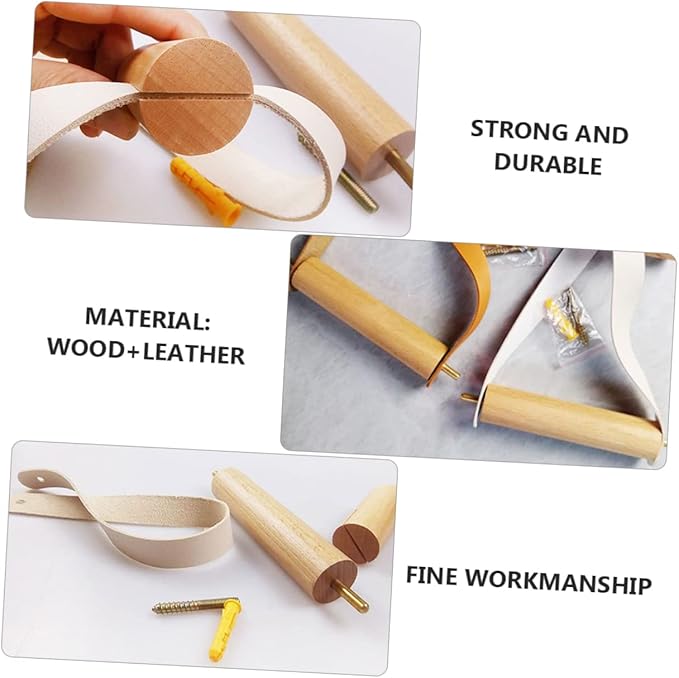 HOMSFOU 2pcs Creative Tissue Holder for Bathroom and Kitchen and Decorative Paper Towel Rack Space-Saving Design Easy Installation and Stylish Home Organizer