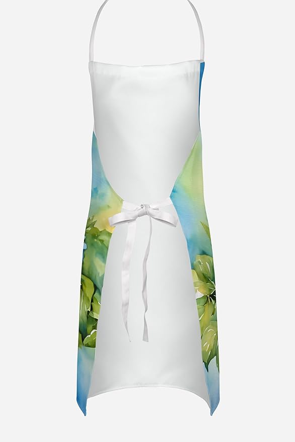 Caroline's Treasures Hydrangeas in Watercolor Apron Cooking Kitchen Server Baking Crafts Gardening for Adult Women Men, Unisex, Large, Multicolor