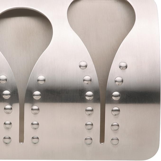 MasterClass Professional Stainless Steel Triple Towel Holder