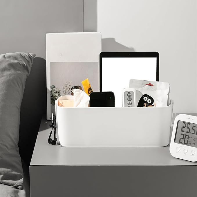 Levemolo Hanging Bedside Basket Bunk Bed Storage Organizer Bed Organizer for Dorm Desk Decorations Organize Bedroom