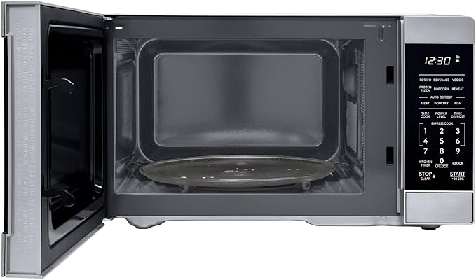 SHARP Countertop Microwave Oven with Removable 10.6" Carousel Turntable, 900 Watt, 0.9 Cubic Feet, Stainless Steel
