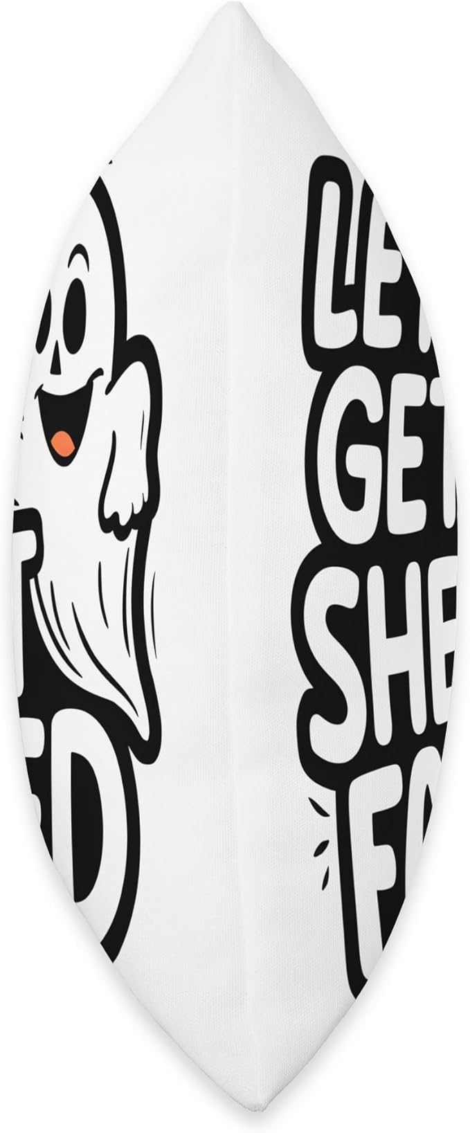 Let's Get Sheet Faced Halloween Ghost Throw Pillow