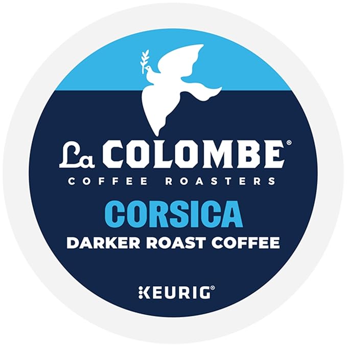 La Colombe Corsica Dark Roast Coffee | Single Serve K-Cup Pods | 10 Count | Pack of 2
