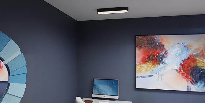 Quoizel Wesley Integrated LED Matte Black Flush Mount Light