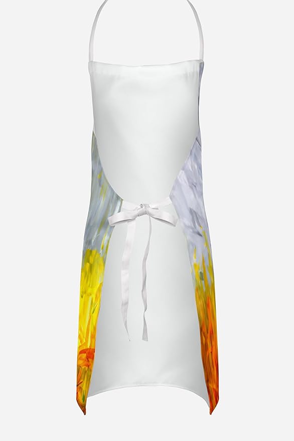 Caroline's Treasures Cattin Around Heron Apron Cooking Kitchen Server Baking Crafts Gardening for Adult Women Men, Unisex, Large, Multicolor