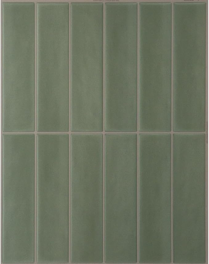 SMART TILES Peel and Stick Backsplash - 5 Sheets of 11.43" x 9" - 3D Adhesive Peel and Stick Tile Backsplash for Kitchen, Bathroom, Wall Tile
