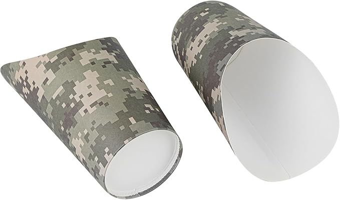Restaurantware Paper Food Container 100 Count 16 Ounces Sturdy Portable Food Cup Greaseproof Paper Cup Disposable Snack Container Green