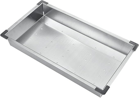 Starstar 18.875" Stainless Steel Colander For Kitchen Sink