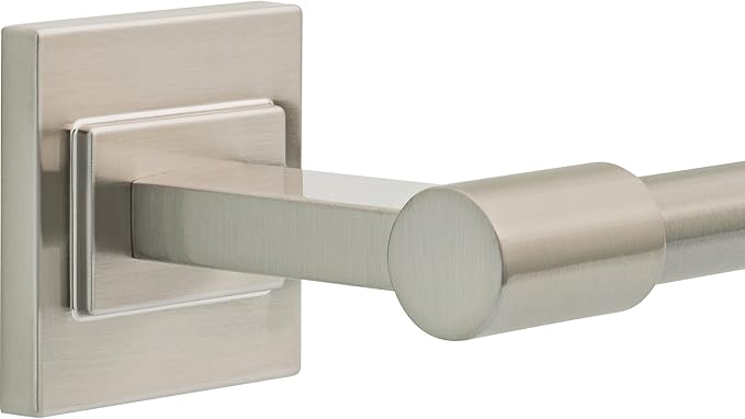 Delta Faucet McLaren (1-Pack) Toilet Paper Holder, SpotShield Brushed Nickel, Wall Mounted Euro Single Post Design MCL50-BN