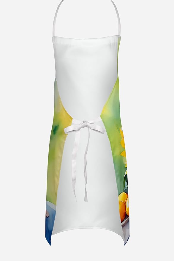 Caroline's Treasures Sunflowers in Watercolor Apron Cooking Kitchen Server Baking Crafts Gardening for Adult Women Men, Unisex, Large, Multicolor