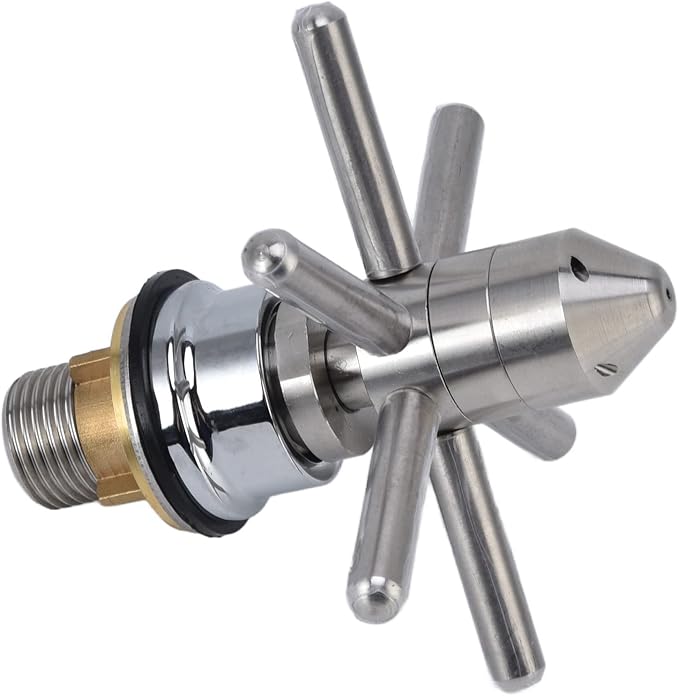 Qiilu Automatic Glass Rinser Faucet Stainless Steel Kitchen Washer for Bar Restaurant Coffee Shop - Professional Bar Faucet Head - Kitchen Fixtures