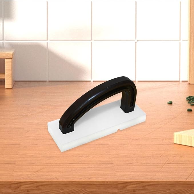 Cutting Board Refinisher Chopping Board Planer with Handle Stainless Steel Blade Kitchen Cleaning Tool for Kitchen Restaurant, Black