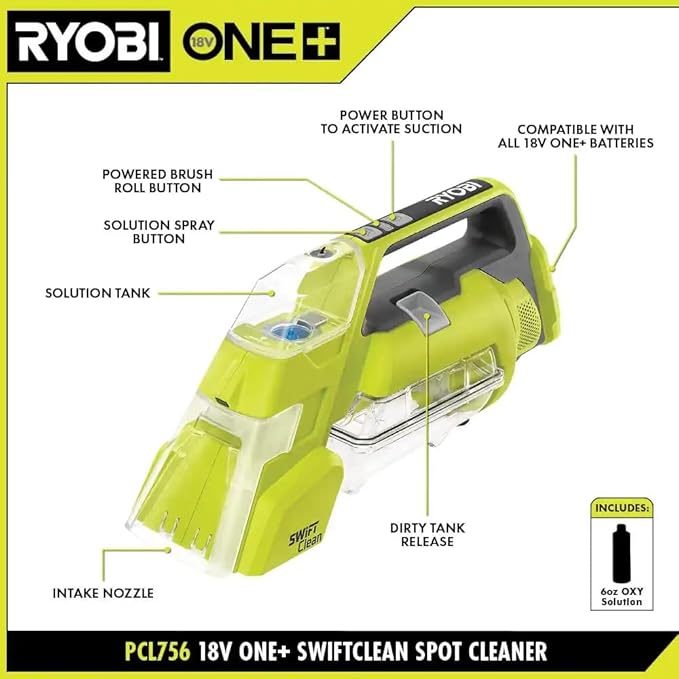 18V ONEAND SWIFTCLEAN SPOT Cleaner Tool ONLY