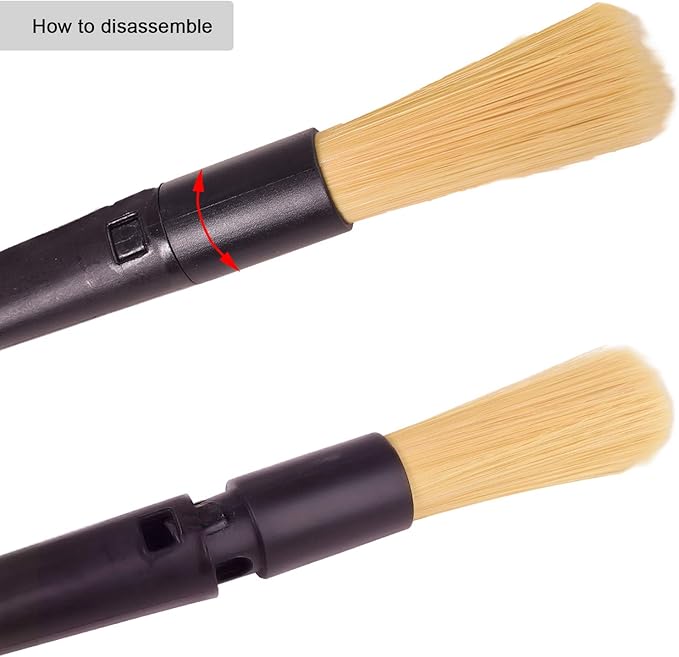 Coffee Machine Cleaning Brush, Dusting Espresso Grinder Brush Accessories for Bean Grain Coffee Tool Barista Home Kitchen