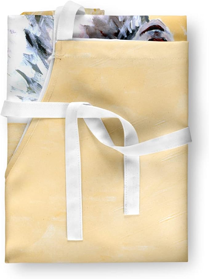 Caroline's Treasures Apron Cooking Kitchen Server Baking Crafts Gardening for Adult Women Men, Unisex, Large, Multicolor
