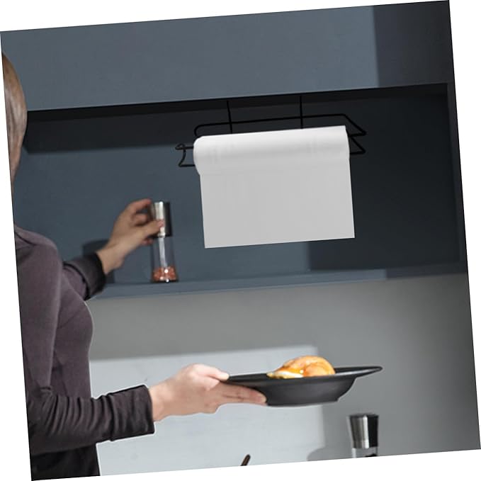 Ciieeo Shelf Industrial Paper Towel Holder for Rv Kitchen Towel Rack Over Door Holder