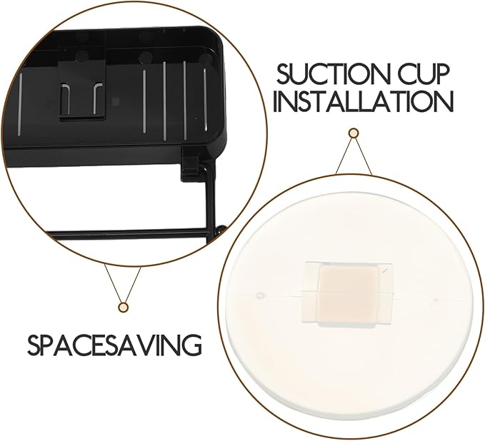 Mipcase Kitchen Sink Residue Strainer Rack with Suction Cups Space-saving Drain Filter for Easy Cleaning and Towel Hanging for Kitchen Organization and Garbage Disposal Management