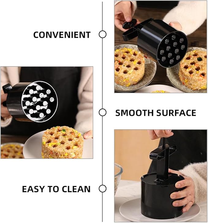 Honeycomb Briquettes Rice Mold for Baking Home Kitchen Hotel Cake Mousse Ring
