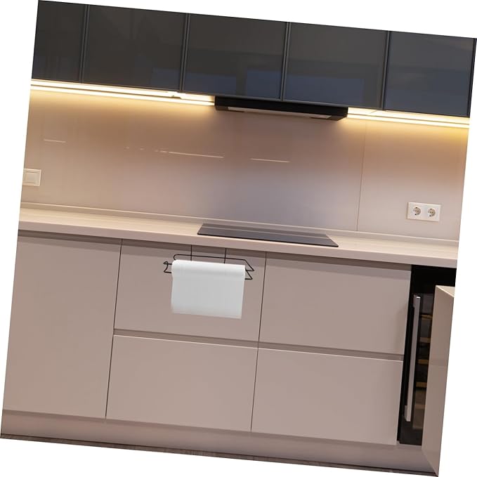 Ciieeo Shelf Industrial Paper Towel Holder for Rv Kitchen Towel Rack Over Door Holder