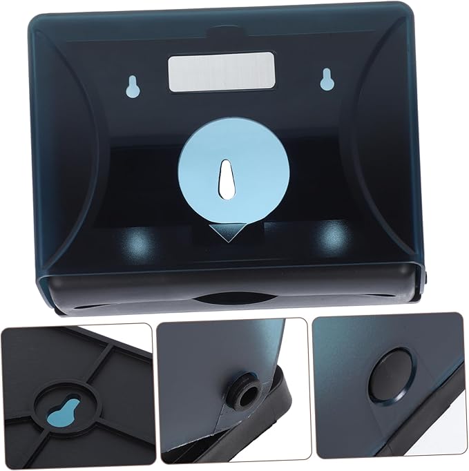 ERINGOGO Wall Mounted Paper Towel Dispenser Towel Holder for Bathroom and -Saving Design Capacity for Easy Access and Cleanliness