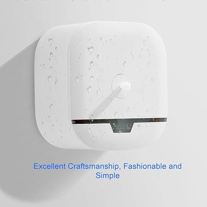 Luocute Wall Mount Paper Towel Dispenser, ABS Plastic Rustproof Scratch Proof with Lock, Large Capacity Hand Towel Holder for Bathroom Kitchen Office Public Places (White)
