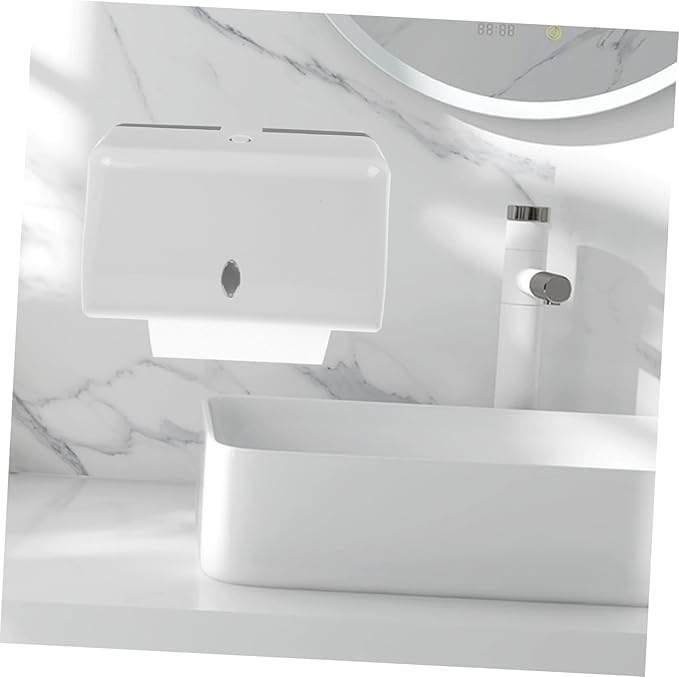Cabilock -Mounted Paper Towel Dispenser Versatile Hand Towel Holder for Kitchen and Bathroom Space-Saving Design Easy Installation