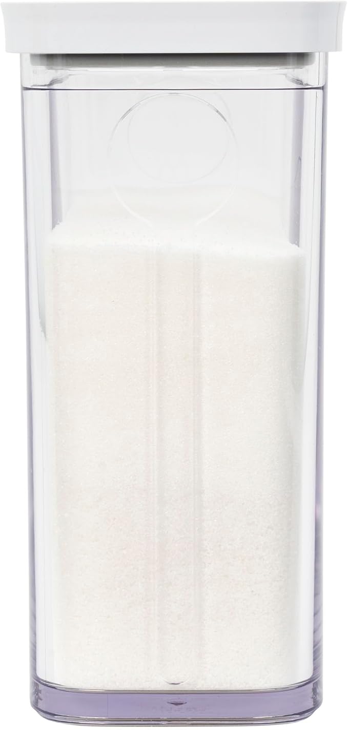 ZWILLING Fresh & Save Cube Box, Plastic, Airtight Dry Food Storage Container, Medium X-Tall Cube, 3M Container, 3-qt