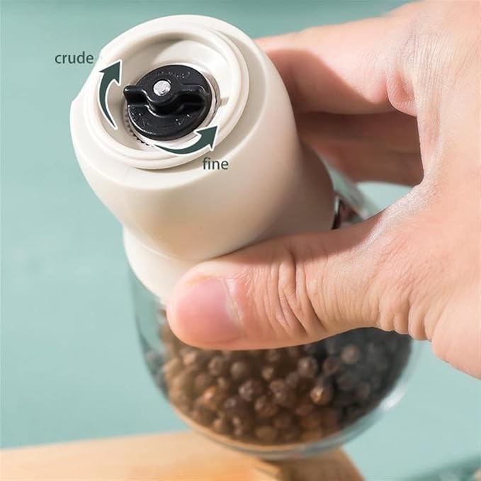Pepper Mill Grinder Salt and Pepper Grinders Manual Pepper Grinder Portable pepper Mill Sea Salt Grinder Spice Shakers Kitchen Tools Accessories Cooking for Home, Barbecue, Party (Color : 1) (1 )