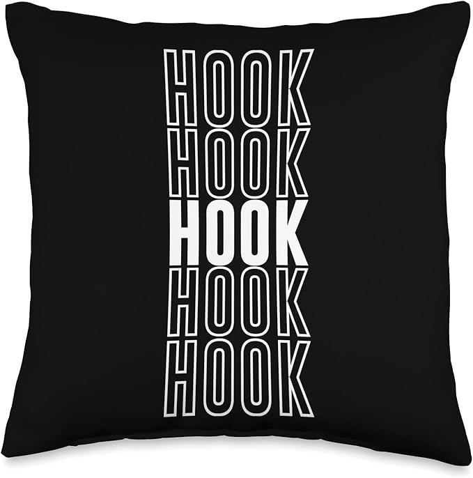 Hook Throw Pillow