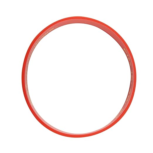 Restaurantware Silicone Squeeze Bottle Band 10 Count 2.75 Inch Dishwasher Safe Condiment Identification Band, Sweet Red Chili Red Non-Slip Label Band for Condiment Labeling at Restaurants, Food Trucks