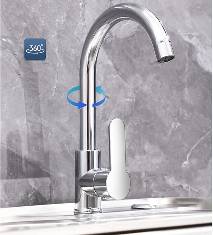 Free Standing Stainless Steel Single Bowl Sink with Faucet, Prep & Utility Washing Hand Basin W/Storage Shelves (Restaurant, Kitchen, Laundry, Garage) (Color : Silver, Size : 68x44cm) (Silver 68x