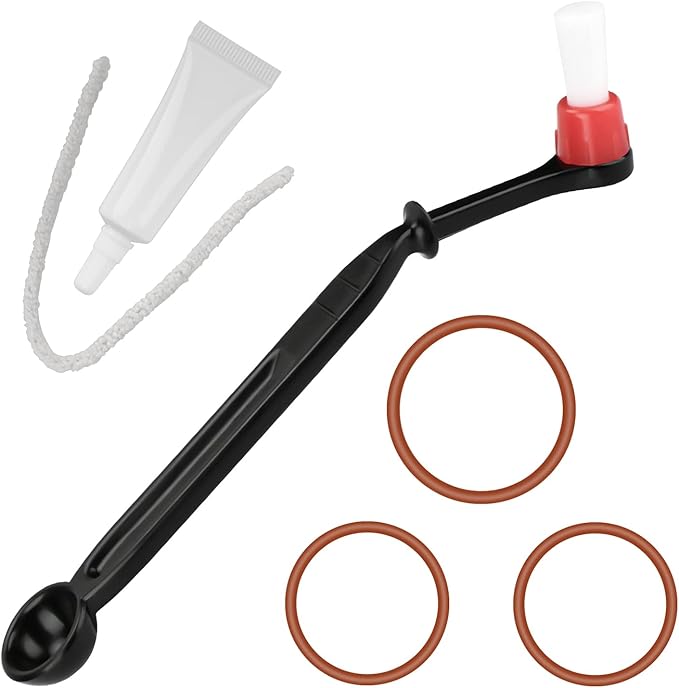 Brew Group Maintenance Kit with Coffee Brush Spoon Cleaning Tool Compatible with Gaggia Automatic Espresso Machines for Coffee Machine Grinder Maker Frother Group Head Burr Blades