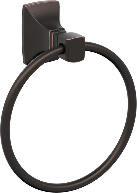 Amerock BH36012 Highland Ridge 7-7/16" Wall Mounted Towel Ring - Oil Rubbed Bronze