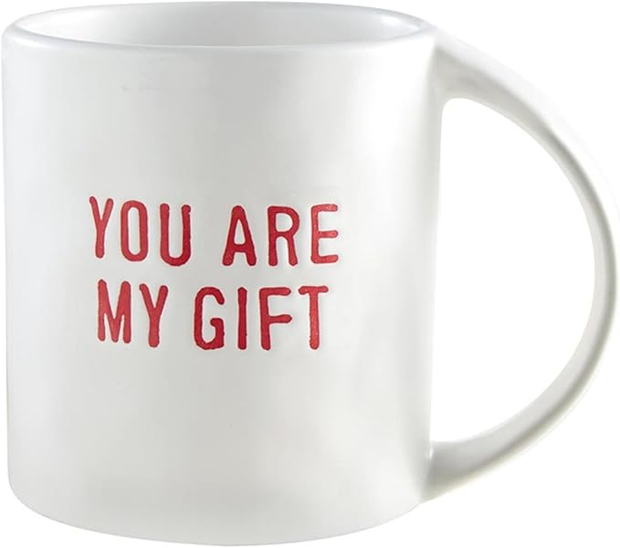 Santa Barbara Design Studio Christmas Mug Ceramic Gift Coffee Cup, 16-Ounce, You Are My Gift