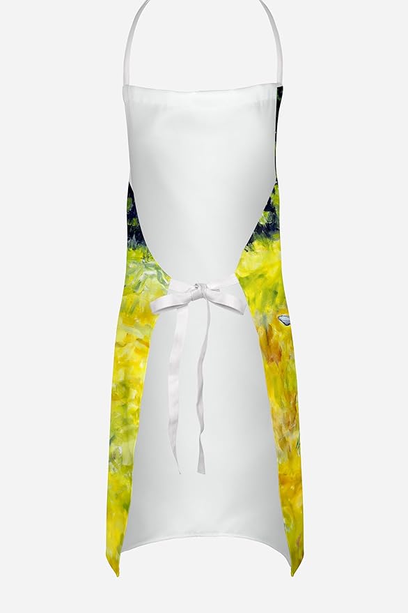 Caroline's Treasures Scooter Pooter and Tooter Goats Apron Cooking Kitchen Server Baking Crafts Gardening for Adult Women Men, Unisex, Large, Multicolor