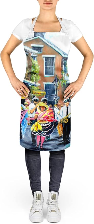Caroline's Treasures Apron Cooking Kitchen Server Baking Crafts Gardening for Adult Women Men, Unisex, Large, Multicolor