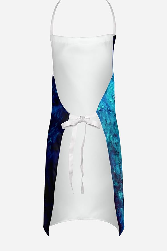 Caroline's Treasures American Marlin Apron Cooking Kitchen Server Baking Crafts Gardening for Adult Women Men, Unisex, Large, Multicolor
