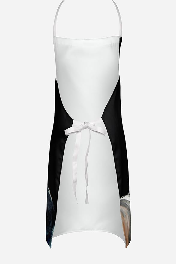 Caroline's Treasures Boston Terrier Spot In The Sun Apron Cooking Kitchen Server Baking Crafts Gardening for Adult Women Men, Unisex, Large, Multicolor
