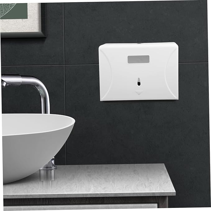 Paper Towel Holder Wall Mount Paper Towel Box Touchless Dispenser Capacity for Bathroom Kitchen Commercial Use