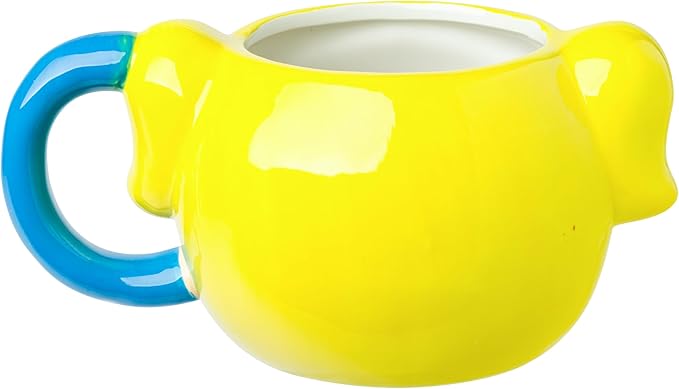 Silver Buffalo Powerpuff Girls Bubbles Ceramic 3D Sculpted Mug, 20 Ounces