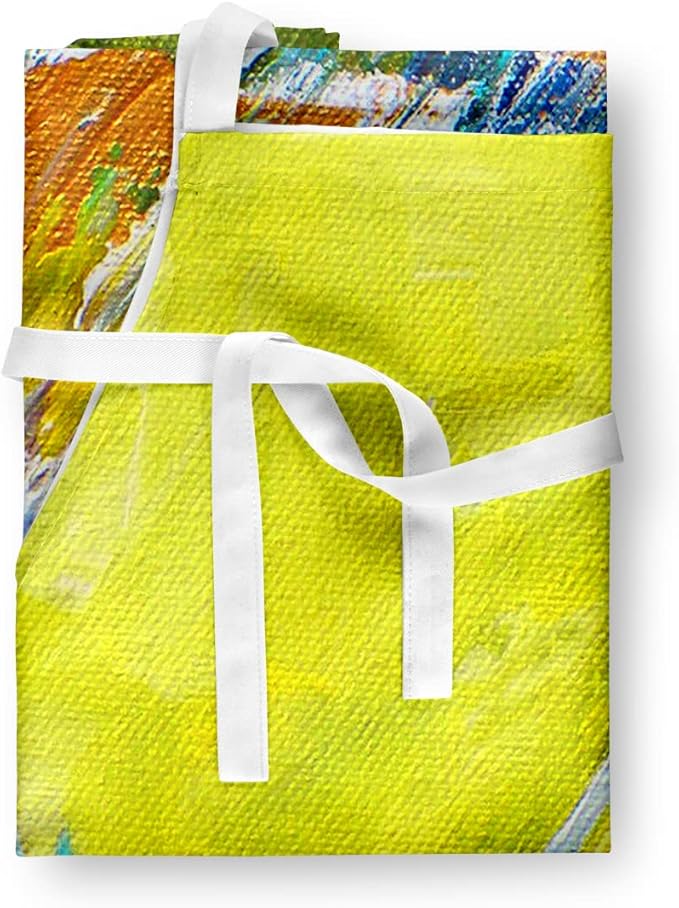 Caroline's Treasures Apron Cooking Kitchen Server Baking Crafts Gardening for Adult Women Men, Unisex, Large, Multicolor