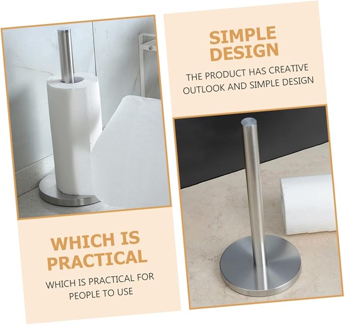 Upright Tissue Shelf Napkin Shelf Kitchen Paper Towel Rack Matte Commercial Use